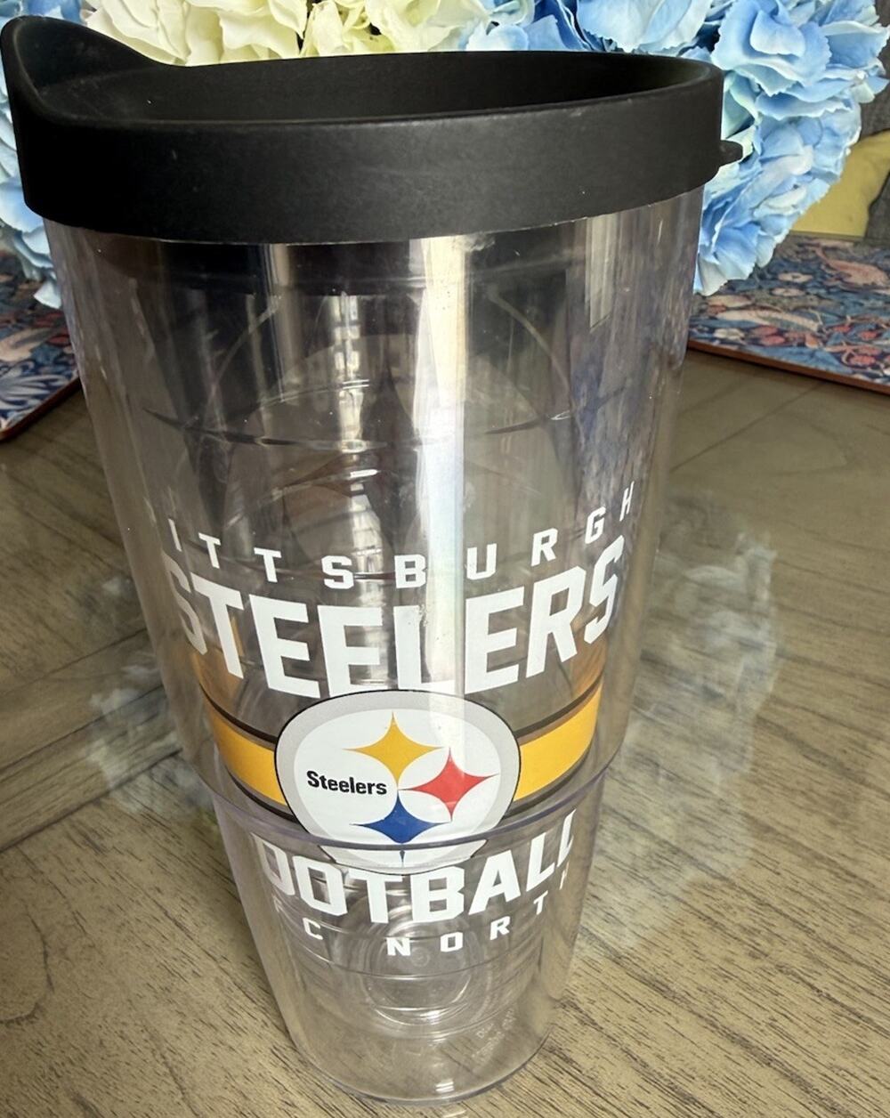 Tervis NFL Pittsburgh Steelers Insulated Tumbler 24oz Hot/Cold 2015